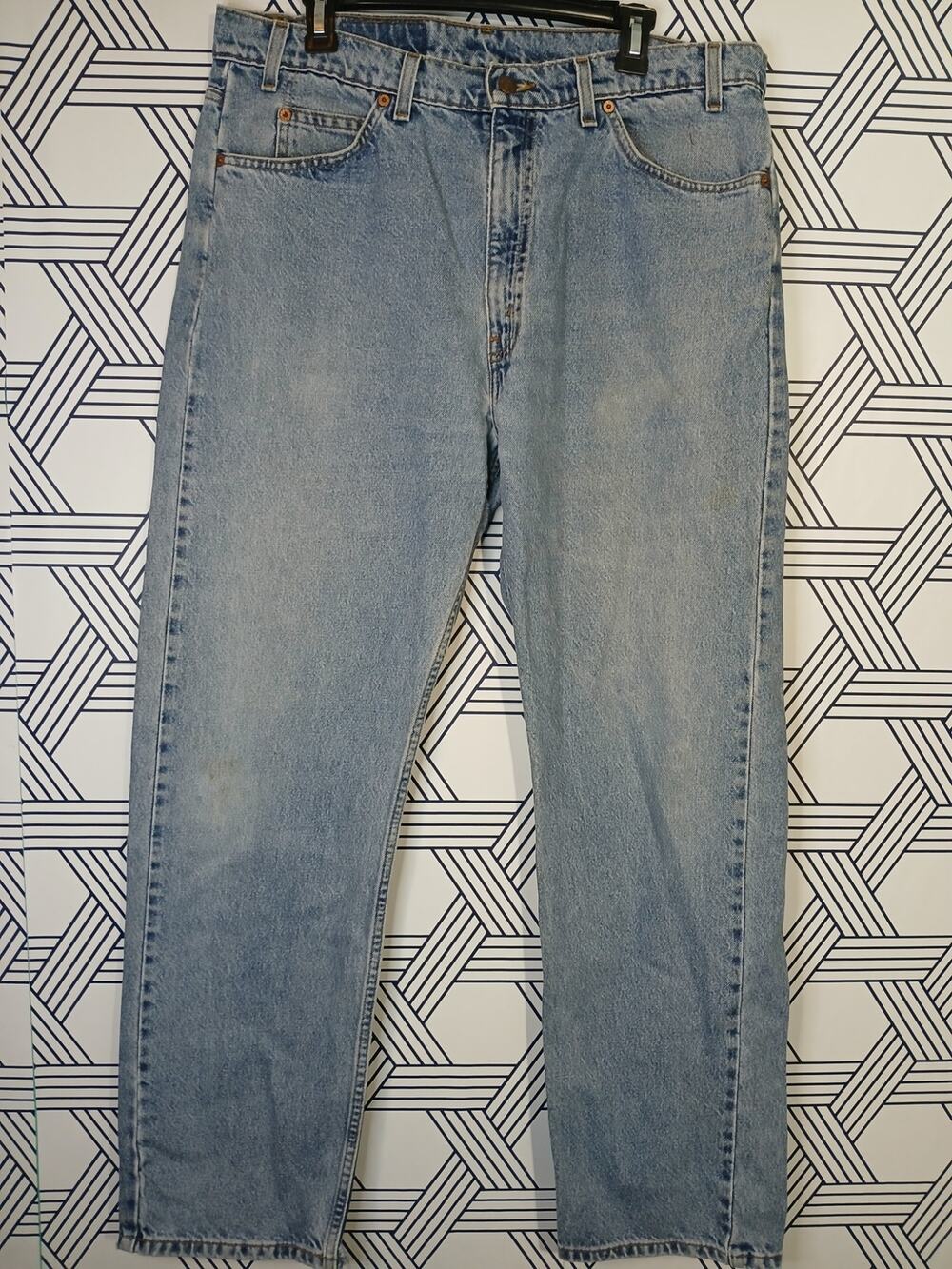 Vintage Levi’s 505 Jeans 38x32 • Classic Straight Leg • Timeless Denim Aesthetic